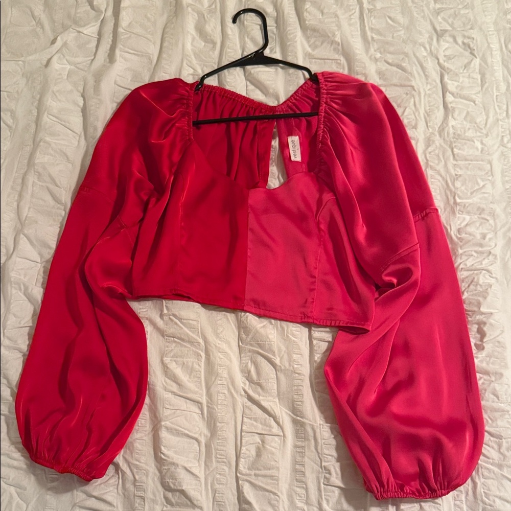 Vestique Vibrant Red Blouse